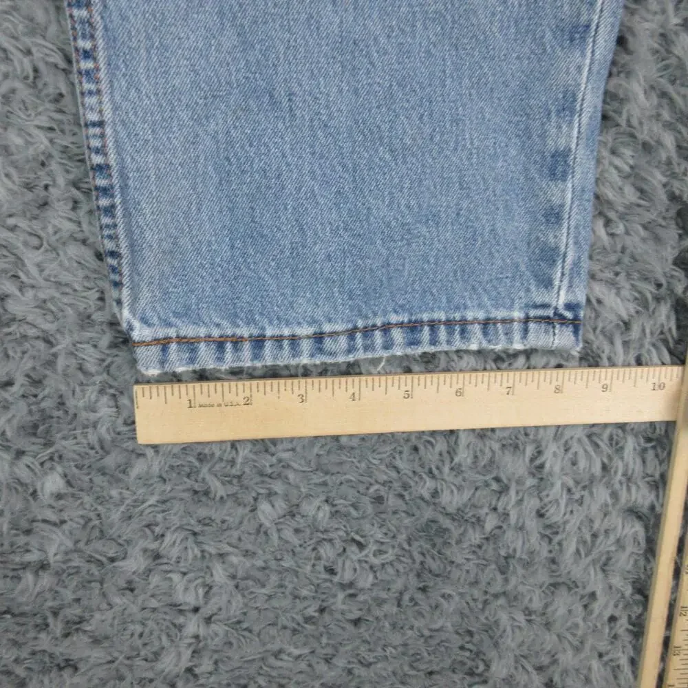 Levi's 550 Jeans Mens 36x32 Blue Relaxed Fit Tapered Leg Denim Pants 35x30.5*